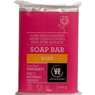 URTEKRAM BIO Soap Bar Rose 100 g - Tuhé mydlo
