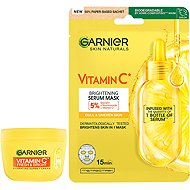 GARNIER Vitamin C* Fresh & Bright 85 ml + Vitamin C Sheet Mask Super Hydrating 28 g - Cosmetic Gift Set