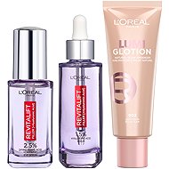 L'ORÉAL PARIS Revitalift Filler 30 ml + Eye Serum 20 ml + Lumi Glotion 902 Light Glow 40 ml - Cosmetic Gift Set