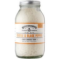 SCOTTISH FINE SOAPS Bath Salt - Black Pepper and Milk Thistle, 600g - Bath Salt