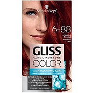 SCHWARZKOPF GLISS colour 6-88 Intense Red 60 ml - Hair Dye
