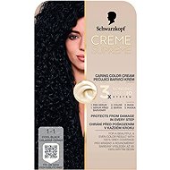SCHWARZKOPF Creme Supreme 1-1 Cool Black 60 ml - Hair Dye
