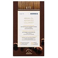 KORRES Argan Oil Advanced colourant 8.73 Golden Caramel - Hair Dye