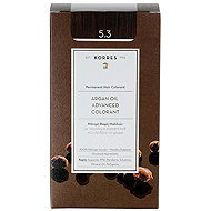 KORRES Argan Oil Advanced colourant 5.3 Golden/ Honey Light Brown - Hair Dye