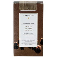 KORRES Argan Oil Advanced colourant 7.1 Ash Blonde - Hair Dye