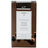 KORRES Argan Oil Advanced colourant 4.77 Dark Chocolate - Hair Dye