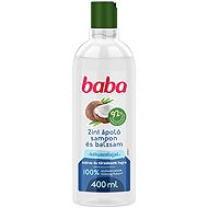 BABA 2v1 šampon a kondicionér s kokosovým olejem pro suché a lámavé vlasy 400 ml - Shampoo