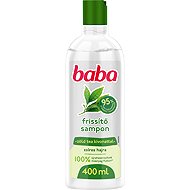 BABA šampon s výtažkem ze zeleného čaje pro mastné vlasy 400 ml - Shampoo