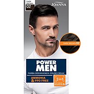 JOANNA hair, mustache and beard dye 3in1 02 dark brown 30 g - Hair Dye