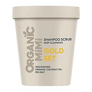 ORGANIC MIMI Gold Set hloubkově čisticí šamponový Scrub 310 g - Scalp Scrub