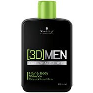 SCHWARZKOPF Professional [3D] Men Hair & Body Shampoo 250ml - Shampoo