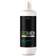 SCHWARZKOPF Professional [3D] Men Deep Cleansing Shampoo 1L - Men's Shampoo