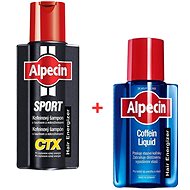 ALPECIN Sport Coffein Shampoo + Coffein Liquid Hair Tonic - Kit