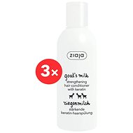 ZIAJA Goat Milk Conditioner 3 × 200ml - Conditioner