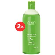 ZIAJA Natural Olive Shower Gel 2 × 500 ml - Shower Gel