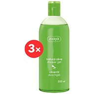 ZIAJA Natural Olive Shower Gel 3 × 500ml - Shower Gel