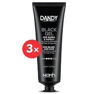 DANDY Black Gel 3 × 50ml - Hair Dye for Men