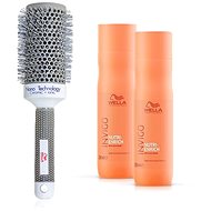 WELLA PROFESSIONALS Invigo Nutri-Enrich Deep Nourishing Shampoo 2 × 250ml + Hair Brush - Shampoo