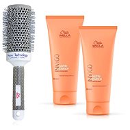 WELLA PROFESSIONALS Invigo Nutri-Enrich Deep Nourishing Conditioner 2 × 200ml + Hair Brush - Conditioner