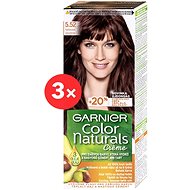 GARNIER Color Naturals 5.52 Chestnut 3 × 112 ml - Hair Dye