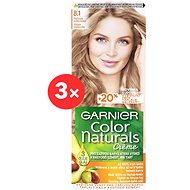GARNIER Color Naturals 8.1 Platinum Light Blond 3 × 112 ml - Hair Dye