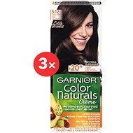 GARNIER Color Naturals 5.12 Ice Light Brown 3 × 112 ml - Hair Dye