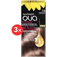 GARNIER Olia 7.0 Dark Blonde 3 × 50ml - Hair Dye