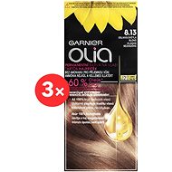 GARNIER Olia 8.13 Dazzling Light Blond 3 × 50ml - Hair Dye