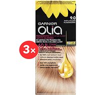 GARNIER Olia 9.0 Light Blond 3 × 50ml - Hair Dye