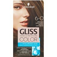 SCHWARZKOPF GLISS COLOUR 6-0 Natural Light Brown 60ml - Hair Dye