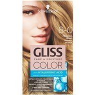 SCHWARZKOPF GLISS COLOUR 8-0 Natural Blonde 60ml - Hair Dye