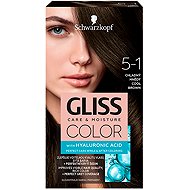 SCHWARZKOPF GLISS COLOUR 5-1 Cool Brown 60ml - Hair Dye