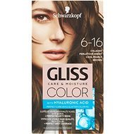 SCHWARZKOPF GLISS COLOUR 6-16 Cool Pearly Brown 60ml - Hair Dye