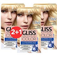 SCHWARZKOPF GLISS COLOR L9 Extrém plusz hajvilágosító 3 x 60 ml - Hajvilágosító