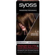 SYOSS Color 5-8 Orieškovohnedá (50 ml) - Farba na vlasy