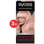 SYOSS Color 9-52 Light Pink-Golden-Blue 3 × 50ml - Hair Dye