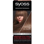 SYOSS Color 7-53 Tmavá perleťovoplavá (50 ml) - Farba na vlasy