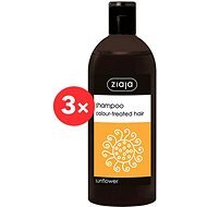 ZIAJA Family Šampón na prefarbené vlasy – slnečnice 3× 500 ml - Šampón
