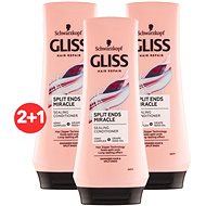 SCHWARZKOPF GLISS KUR Split End Conditioner, 3×200ml - Conditioner
