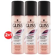 SCHWARZKOPF GLISS KUR Split End Express Conditioner 3 × 200ml - Conditioner