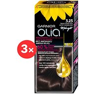 GARNIER Olia 3.23, Dark Chocolate, 3× 50ml - Hair Dye