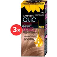 GARNIER Olia 9.1, Ashy Light Blonde, 3× 50ml - Hair Dye
