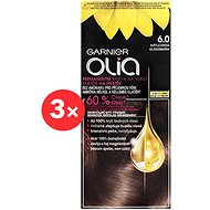GARNIER Olia 6.0, Light Brown, 3× 50ml - Hair Dye