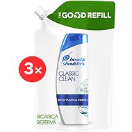 HEAD & SHOULDERS Shampoo Classic Clean Anti-Dandruff Good Refill 3 × 480 ml - Shampoo