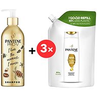 PANTENE Pro-V Repair & Protect ECO Shampoo, 430ml + Good Refill, 3× 480ml - Shampoo