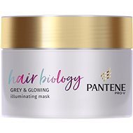 PANTENE Hair Biology Grey & Glowing Maszk 160 ml - Hajpakolás