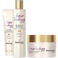 PANTENE Hair Biology De-frizz & Illuminate Készlet 570 ml - Hajápoló szett