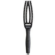 OLIVIA GARDEN Fingerbrush Combo Black Small - Hair Brush