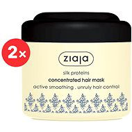 ZIAJA Silk Proteins Hair Mask concentrated smoothing 2 × 200 ml - Hair Mask