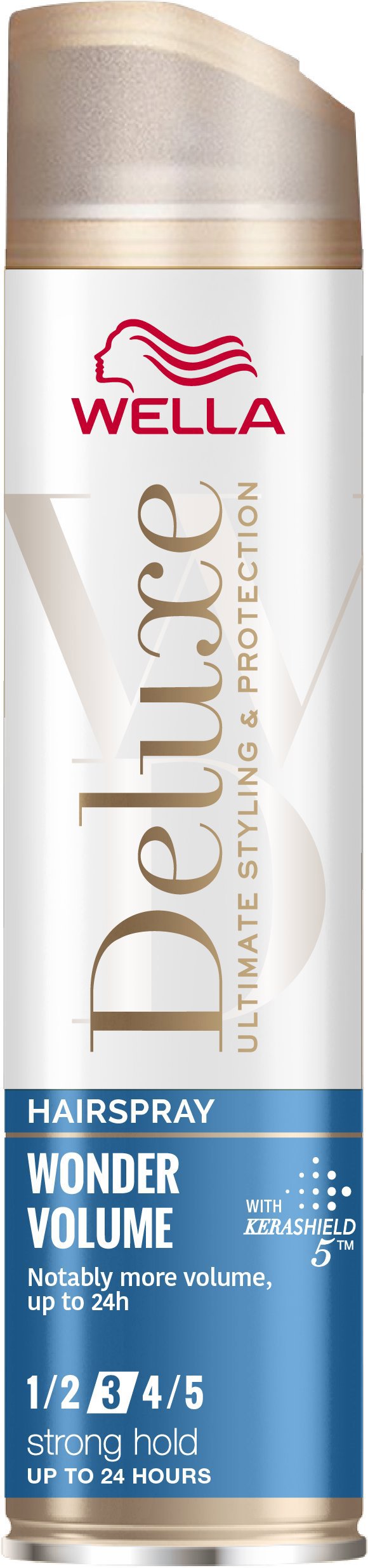 WELLA Deluxe Hair Spray Wonder Volume Extra Strong 250ml - Hairspray